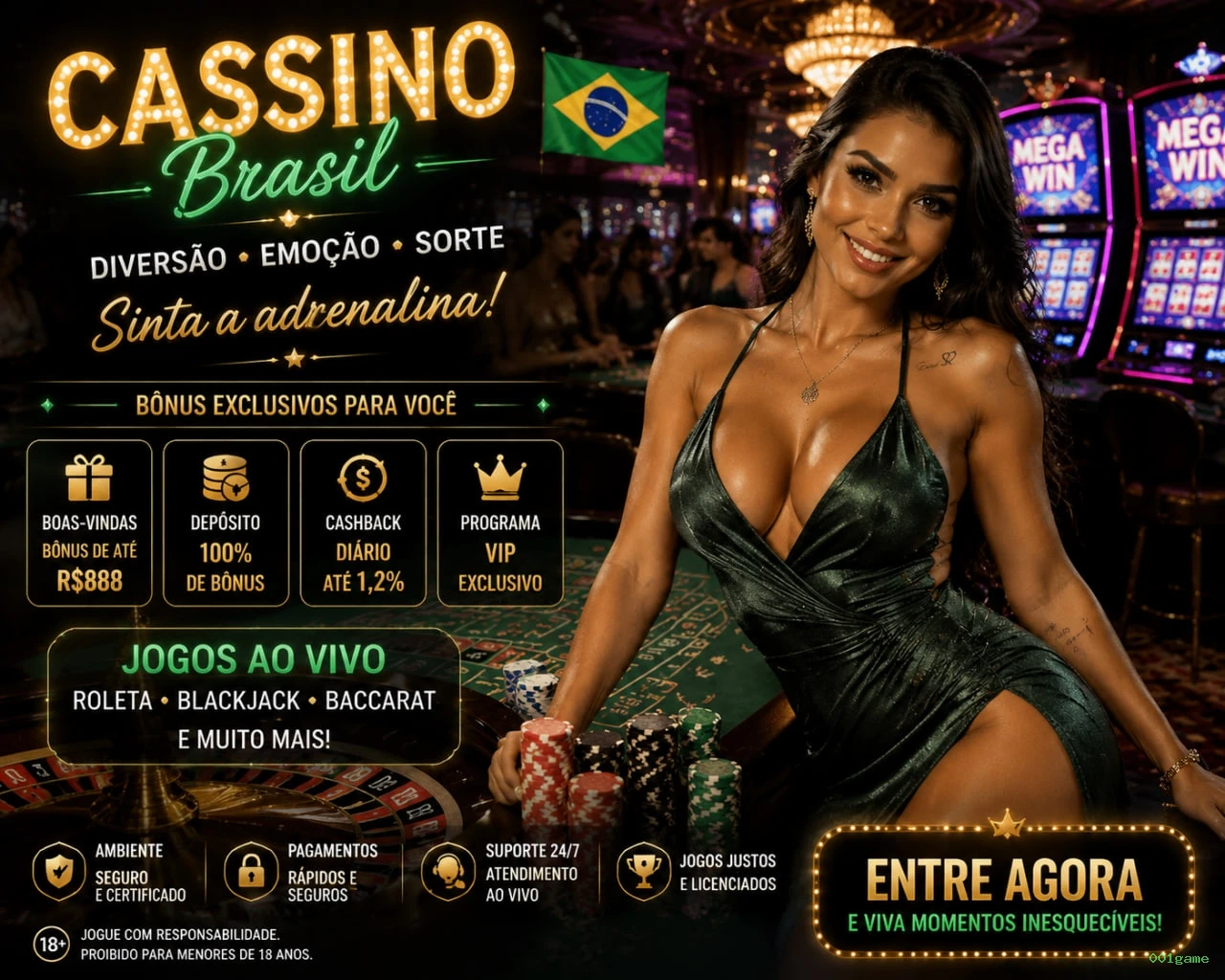 Login rápido no app 001game